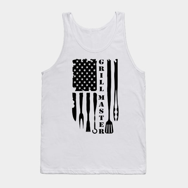 Grilling Tee Shirt Tank Top by SeleART